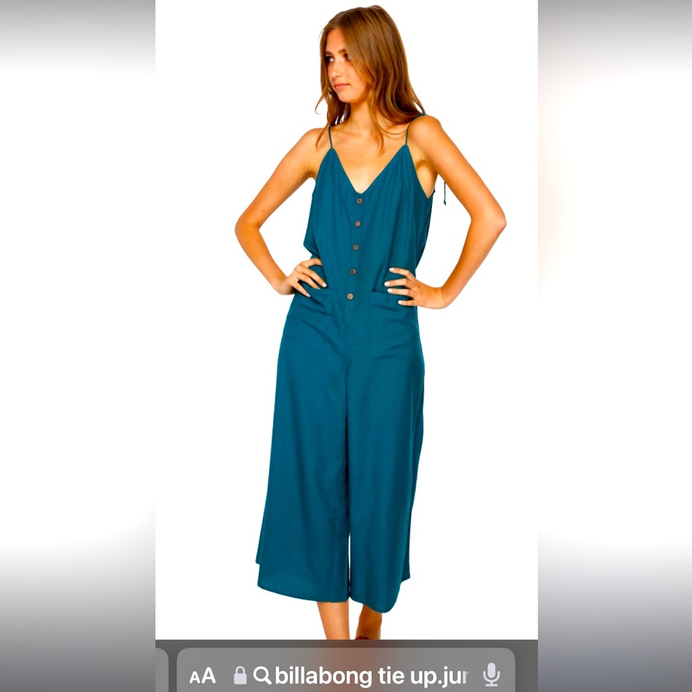 Billabong romper in lagoon (teal)